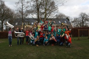 De jeugdorkesten op studieweekend met CMV Excelsior, Grijpskerk De jeugdorkesten op studieweekend met CMV Excelsior, Grijpskerk