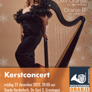Poster Kerstconcert met Iris Kroes 22 december 2023